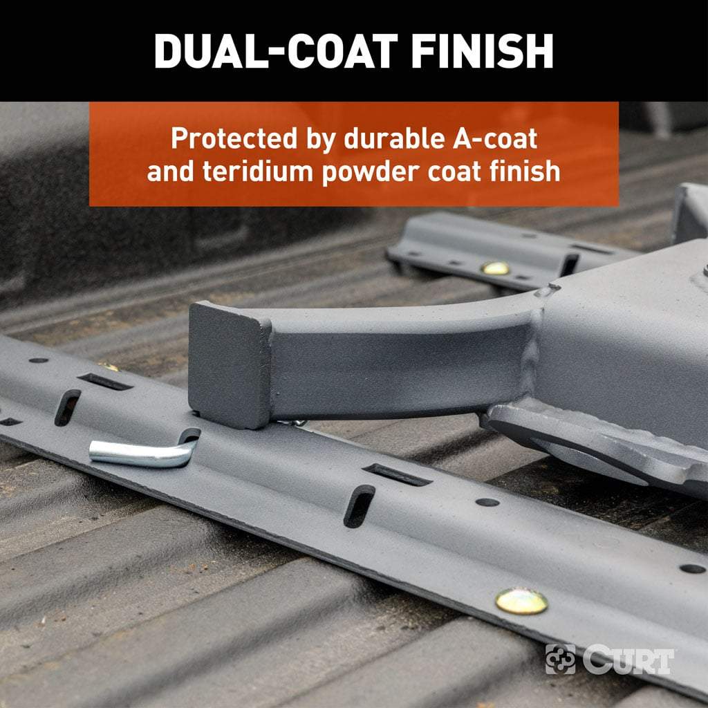 CURT Universal 5th Wheel Base Rails | 16205 | 40K Teridium (Heavy-Duty 80K PSI Alloy)