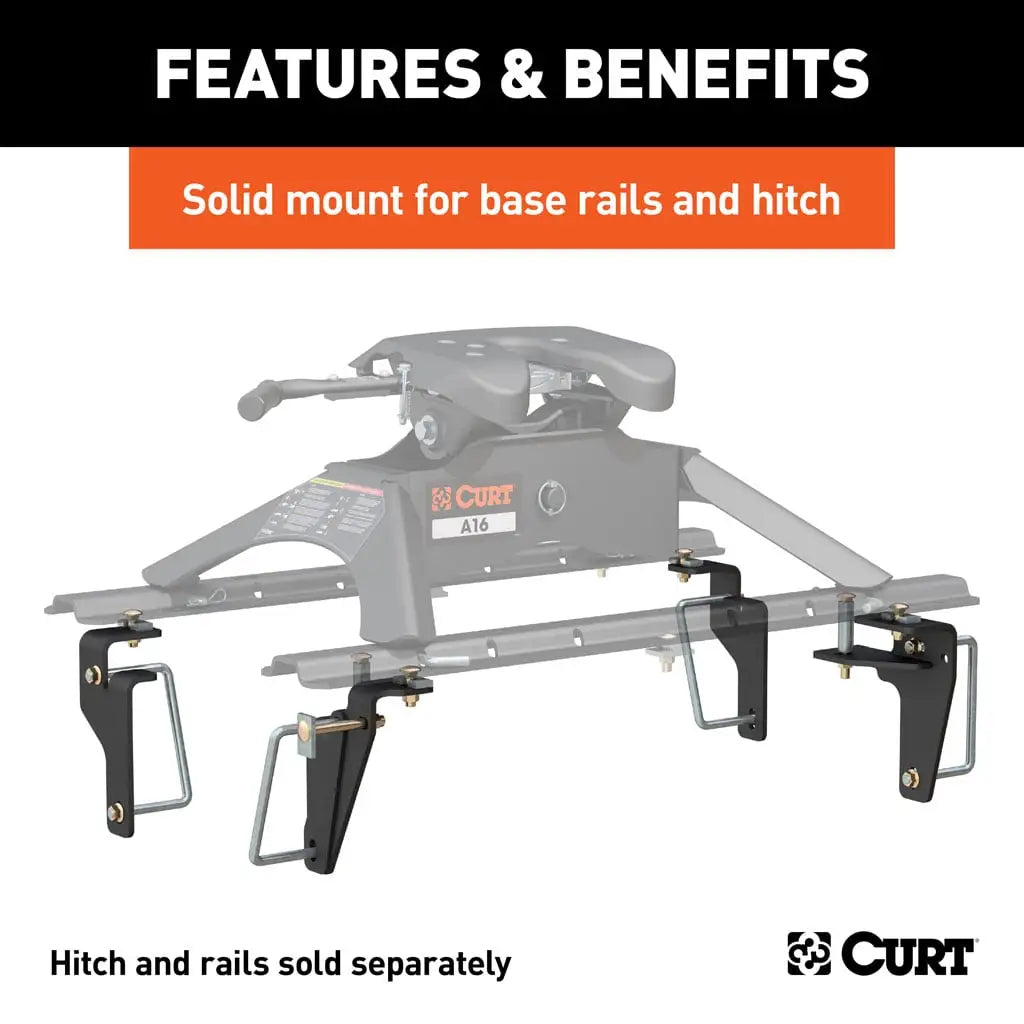 CURT Custom 5th Wheel Brackets | 16430 | Ram 2500/3500