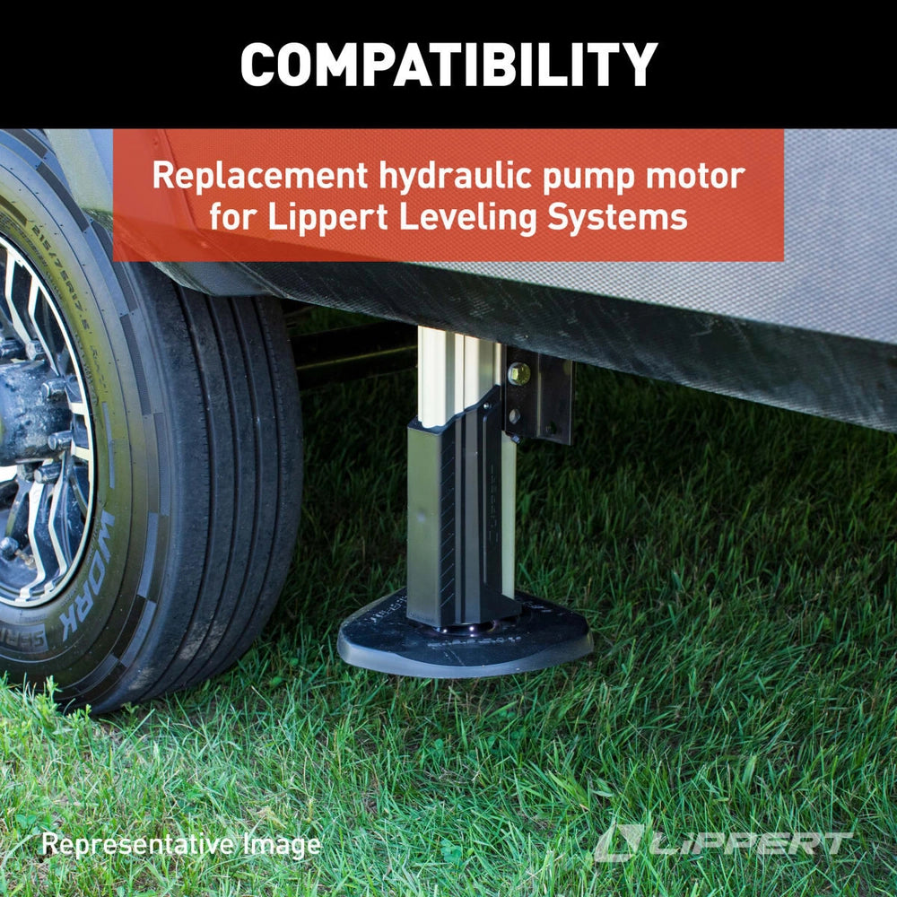 Lippert Replacement Hydraulic RV Leveling System Pump Motor #179327 M6V-179327