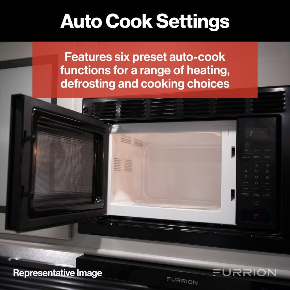 Furrion RV Microwave | FMSN09-BL | 0.9 Cu Ft | 900W | Black