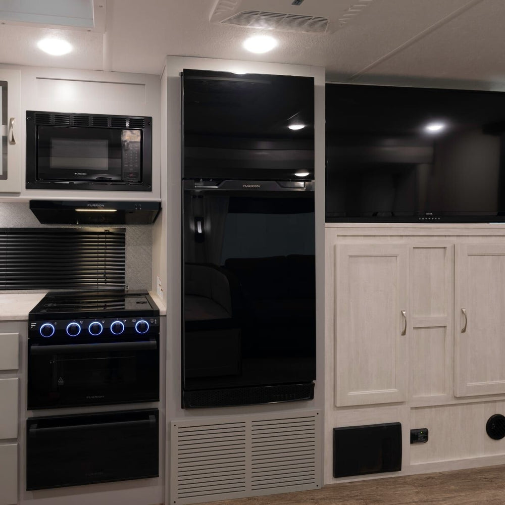 Furrion RV Microwave | FMSN09-BL | 0.9 Cu Ft | 900W | Black