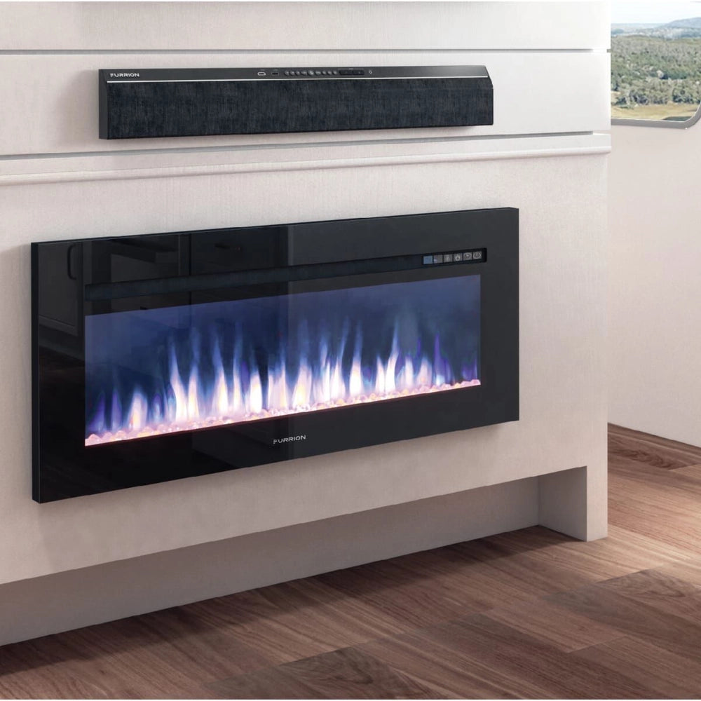 Furrion RV Amplified Subwoofer - 15-3/4" Wide x 9-7/8" Tall - 120 Watts - Black - Qty 1