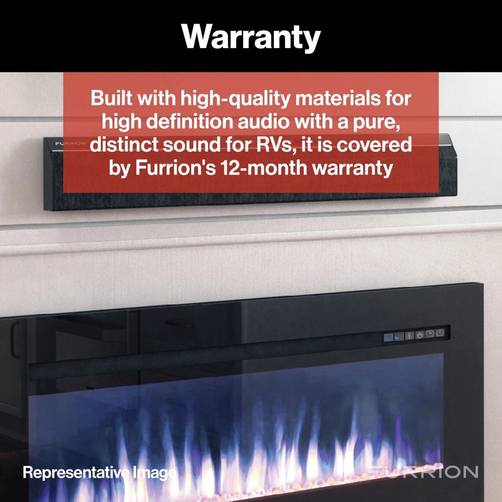 Furrion Marine Speaker - Recessed Mount - 5" Diameter - 30 Watts - Black - Qty 1