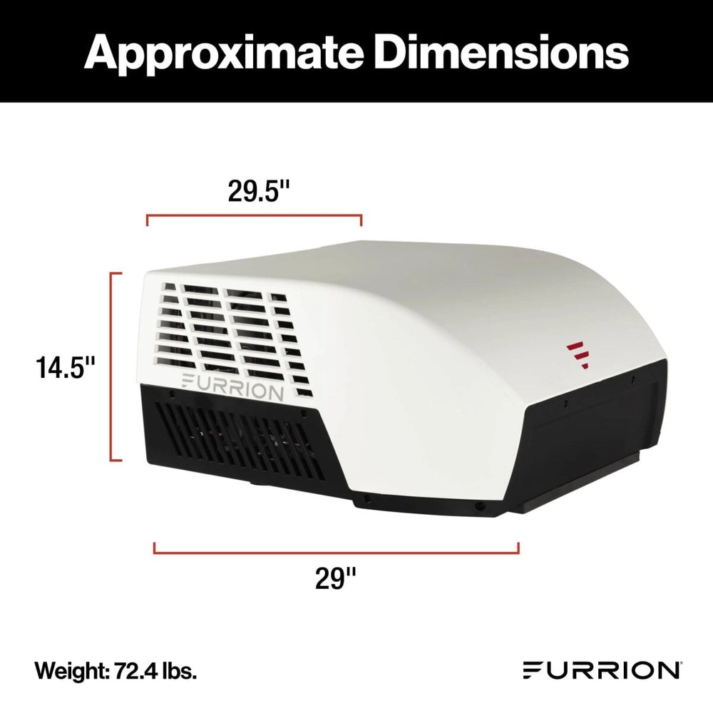 Furrion Chill Cube RV AC | 18K BTU | Variable Speed | Ducted | White
