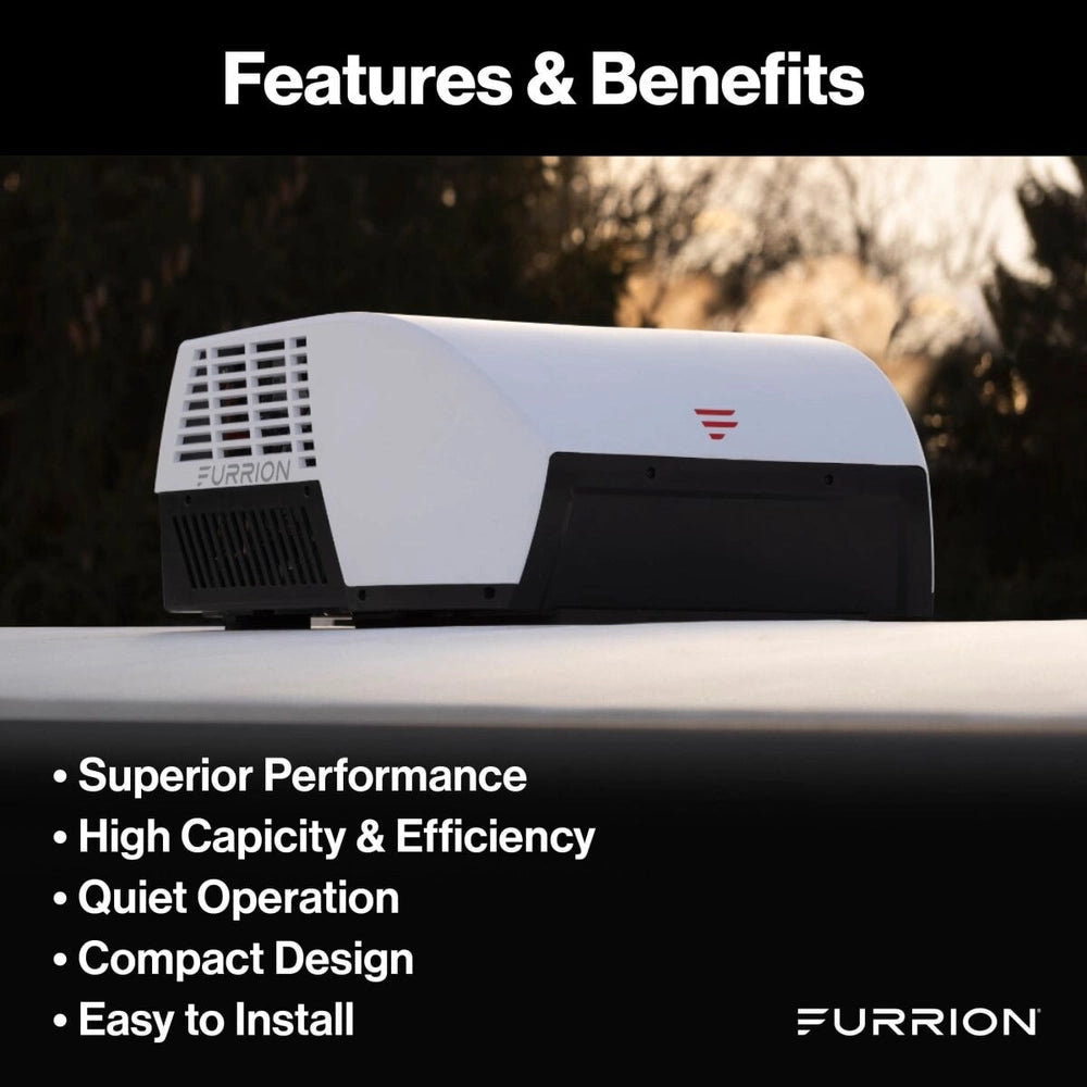 Furrion Chill Cube RV AC | 18K BTU | Variable Speed | Ducted | White