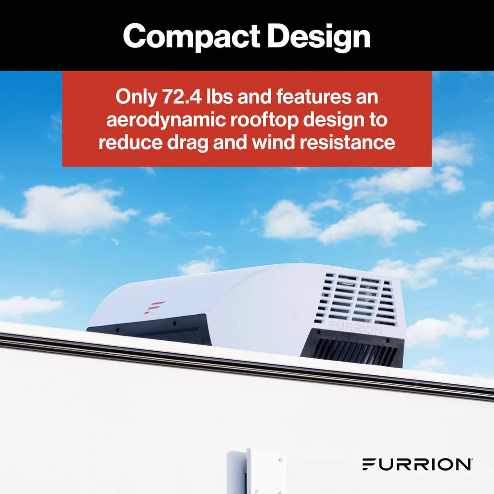 Furrion Chill Cube RV AC | 18K BTU | Variable Speed | Ducted | White