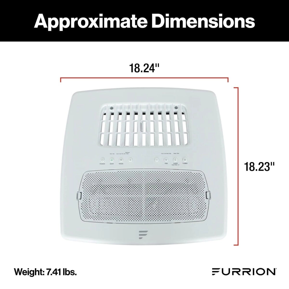 Furrion Chill Cube 18K Ducted ADB with Remote | 2024040312 | White