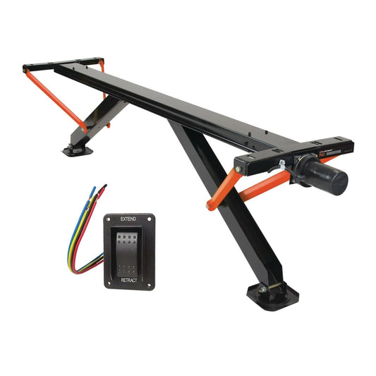 Lippert PSX1 Power RV Stabilizer Jack System | 2025012486 | Black