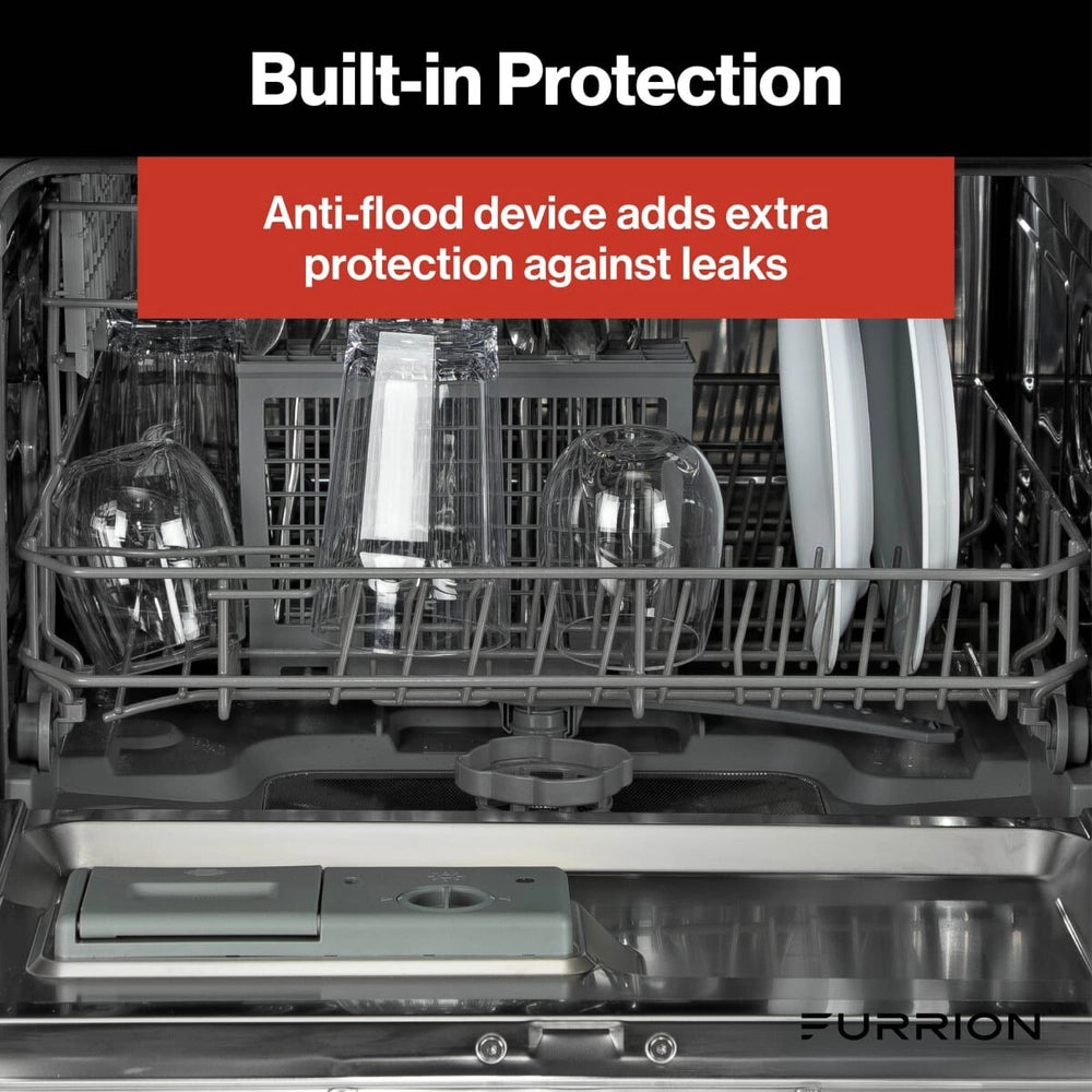 Furrion RV Countertop Dishwasher | FDW18SAC2-SS | 18" | Silver