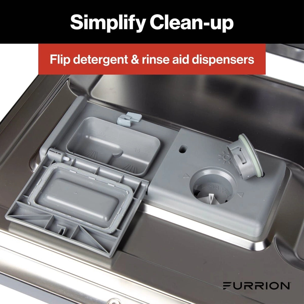 Furrion RV Countertop Dishwasher | FDW18SAC2-SS | 18" | Silver