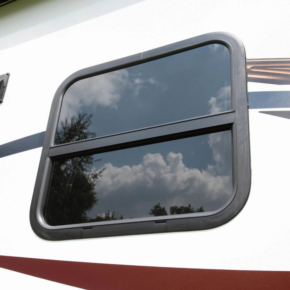 Lippert 8800 RV Window | Vertical Slider Radius | 18"×22" | Kit
