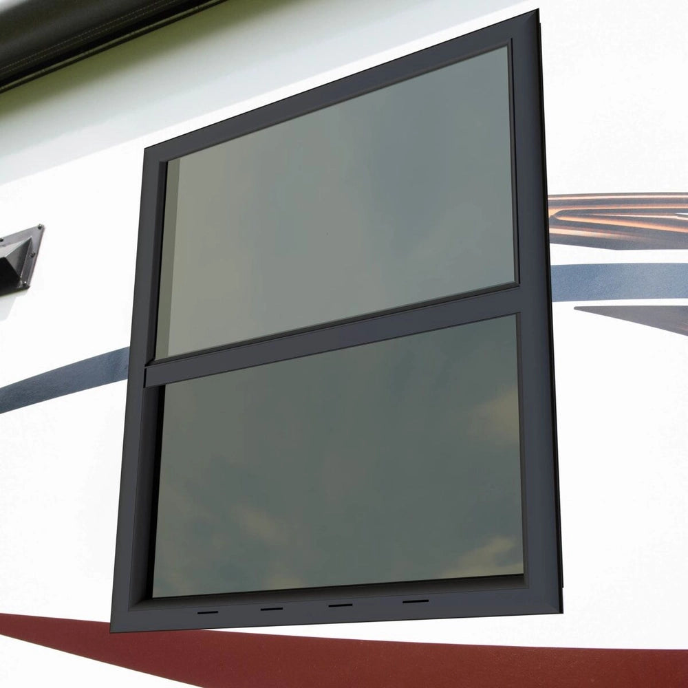 Lippert 8800 RV Window | Vertical Slider Square Corner | 18"×22" | Kit
