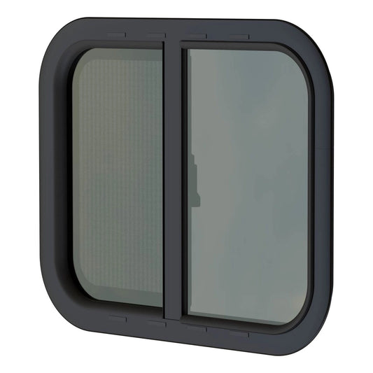 Lippert 8800 RV Window | Horizontal Slider Radius | 18"×22" | Kit
