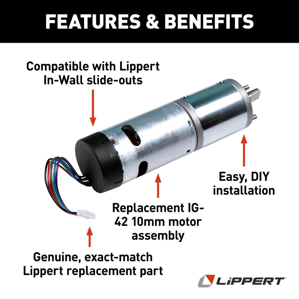 Lippert OEM Schwintek 300:1 236575 IG-42 10mm Slide-Out Motor