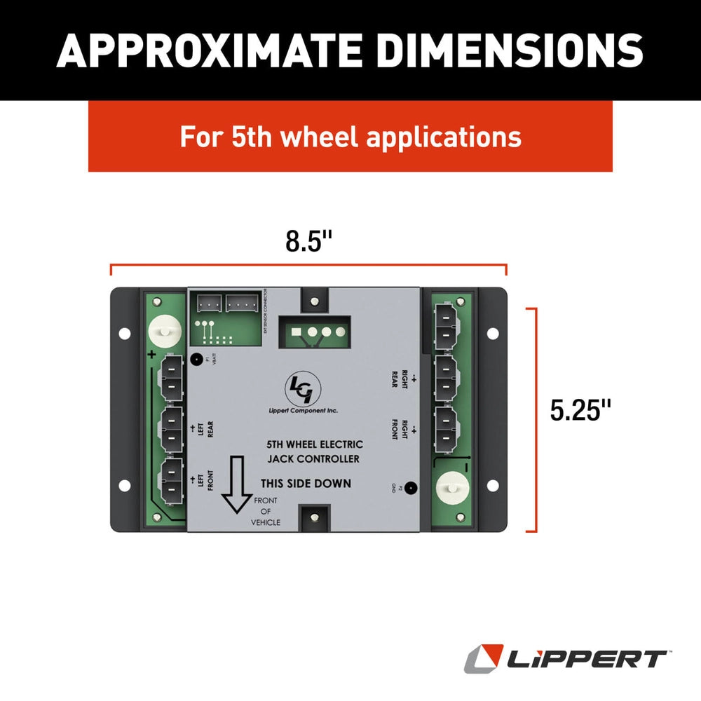 Lippert Ground Control® 2.0 6-Point 5th Wheel Electric Jack Controller #276452