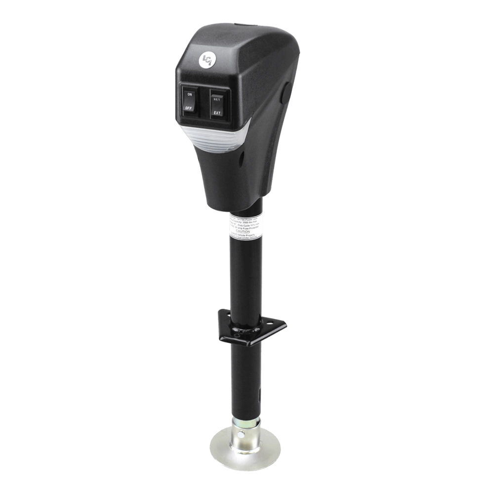Lippert Power Tongue Jack | 285318 | 3,500 lb | A-Frame | Black