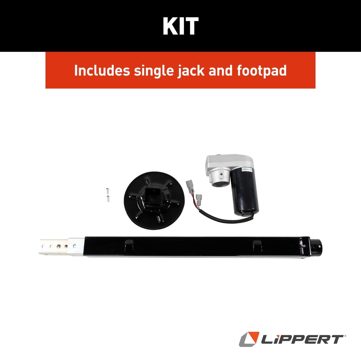 Lippert 305340 Ground Control 3.0 Front Jack | 5,000 lb | Left or Right