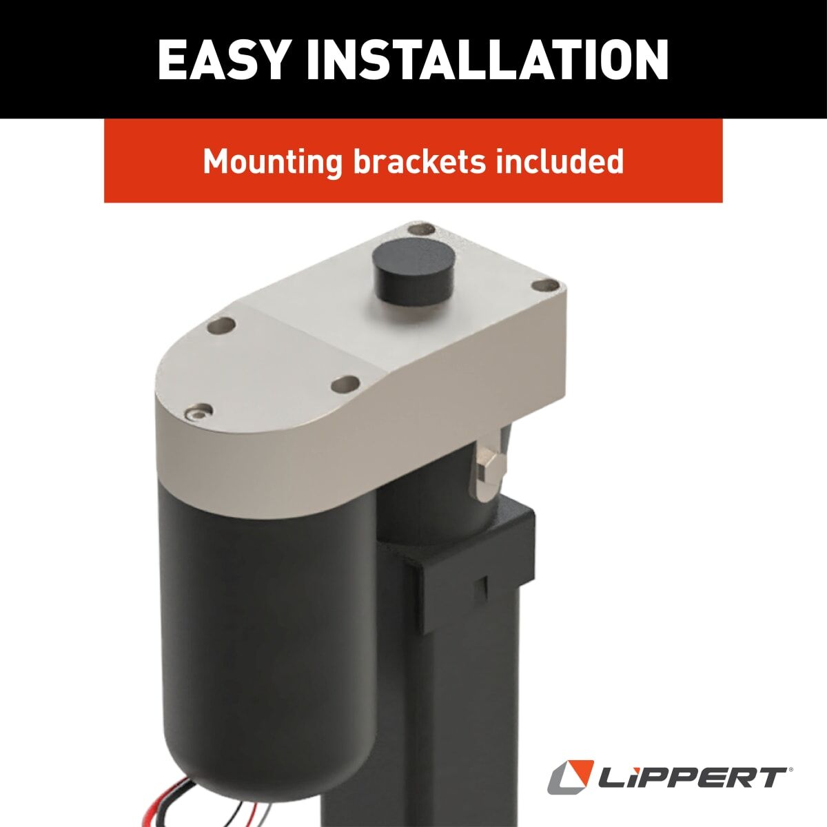 Lippert 305340 Ground Control 3.0 Front Jack | 5,000 lb | Left or Right