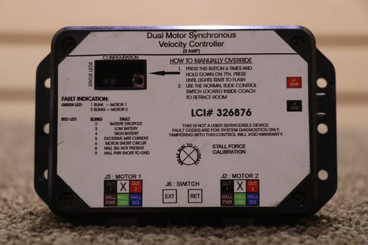 Lippert 8 AMPS Dual Motor Synchronous Velocity Controller 326876 OEM