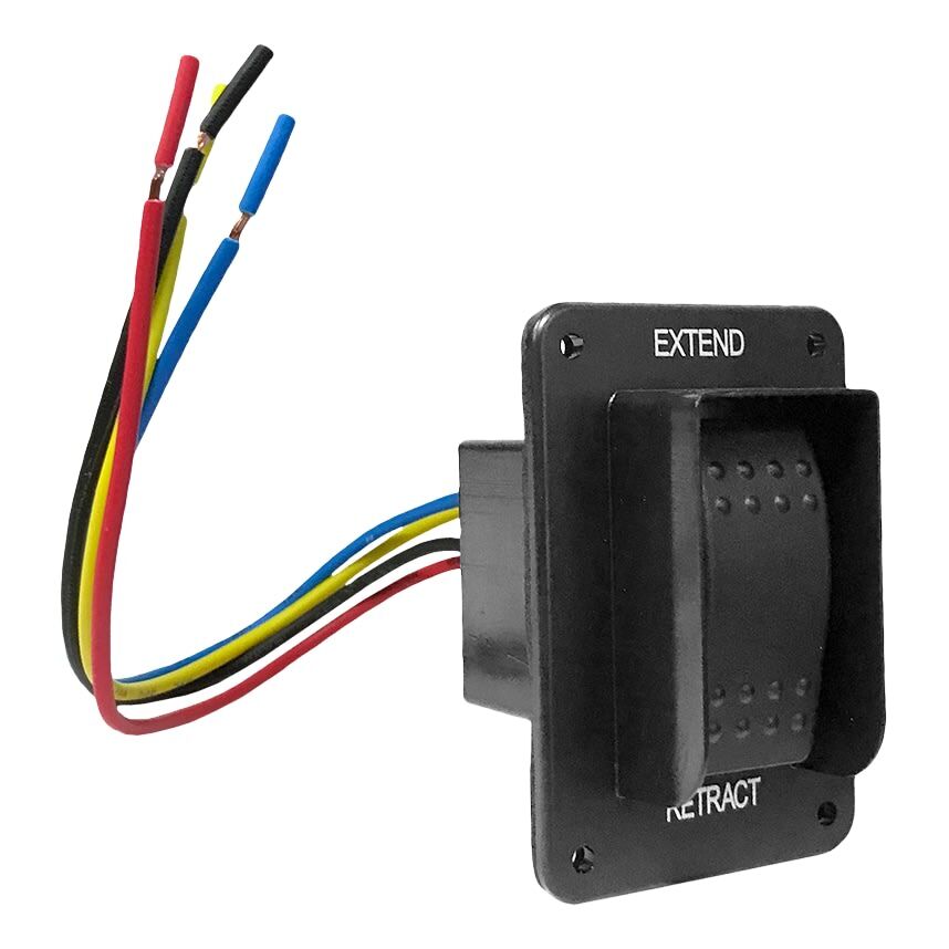 Lippert 387874 Power Stabilizer Extend/Retract Switch | IP66 Rocker