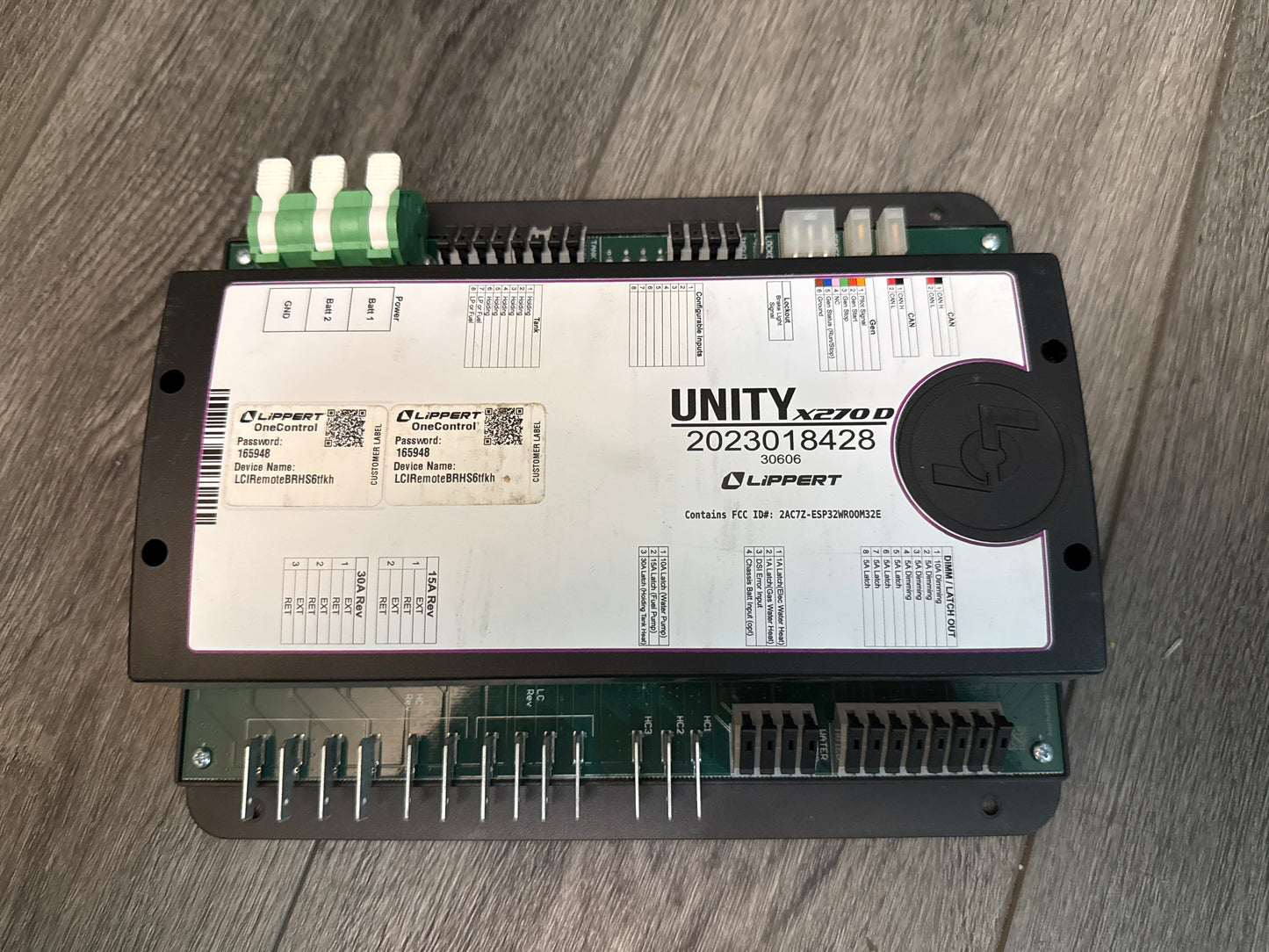 LIPPERT OEM 2023018428 ONE CONTROL UNITY X270D MODULE 30606