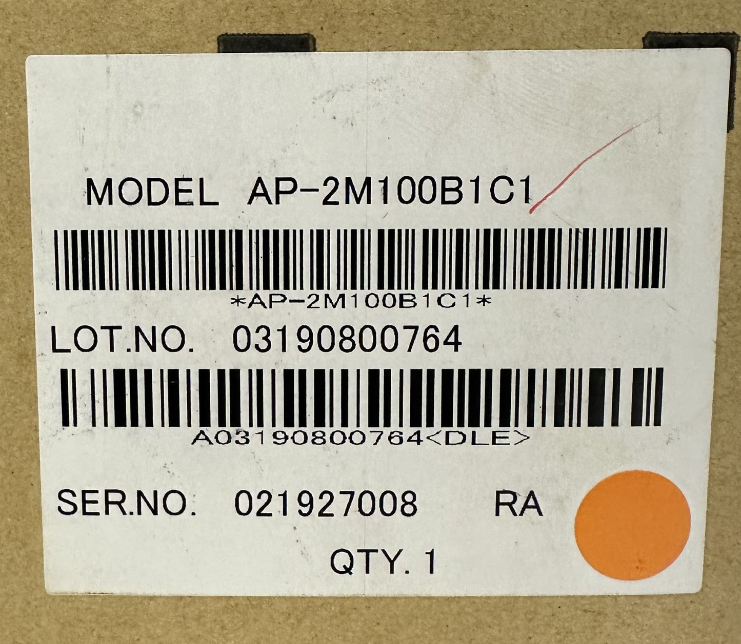 Toyoda Sanyo Denki #AP-2M100B1C1 Servo Motor NEW SEALED P50B08100HCVT2