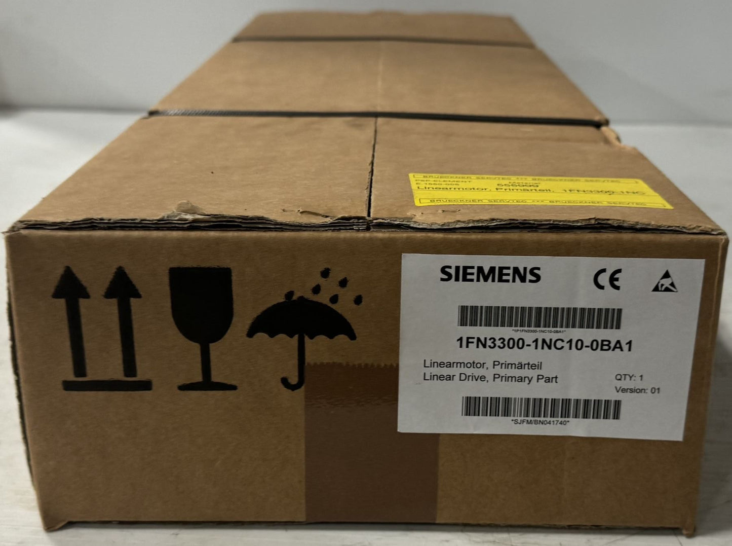 Siemens 1FN3300-1NC10-0BA1 Simotics Primary Section Linear Motor Drive Part NEW