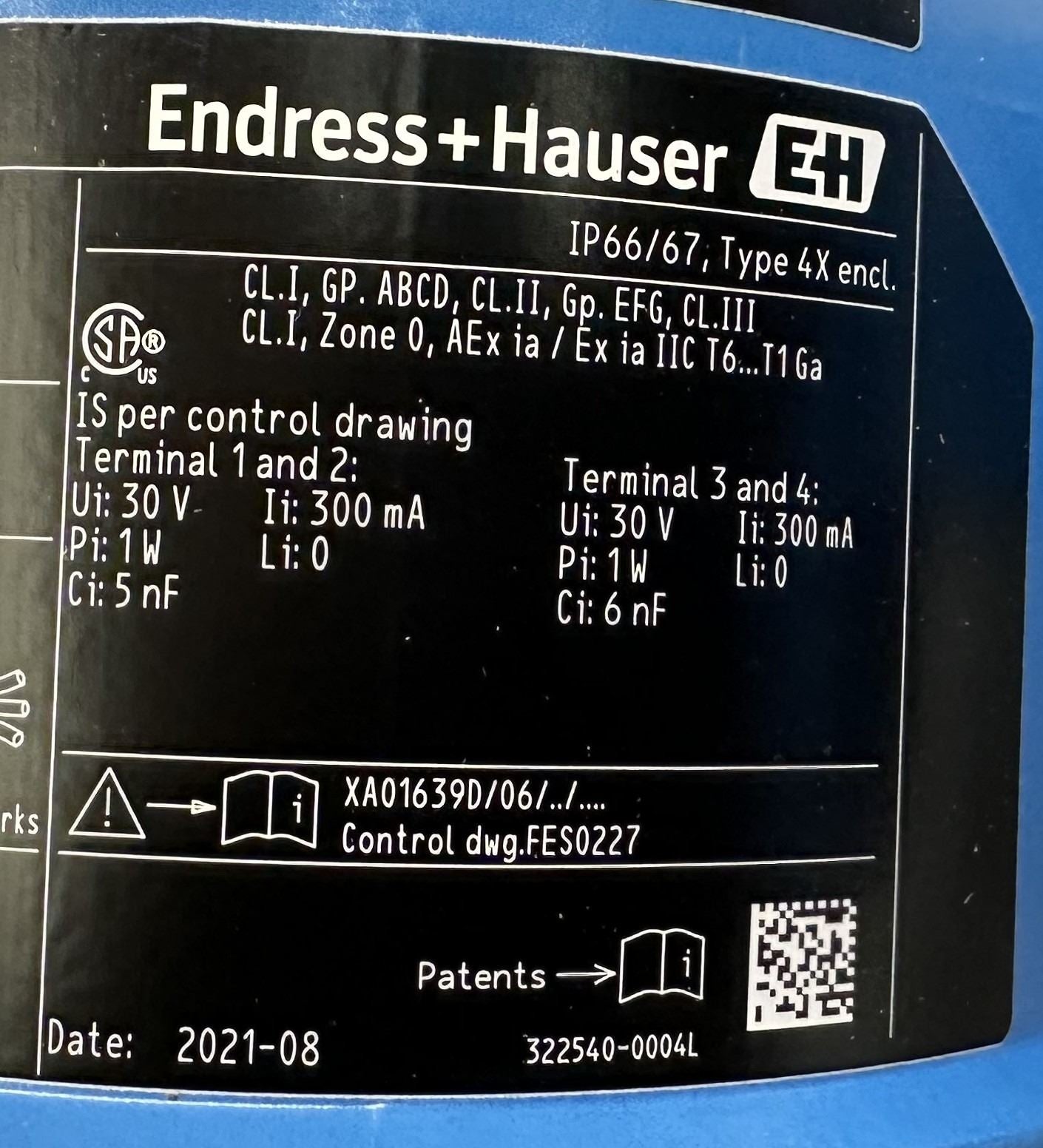 ENDRESS+HAUSER Prowirl 200 Vortex Flow Meter NPT 1/2 2021 NEW