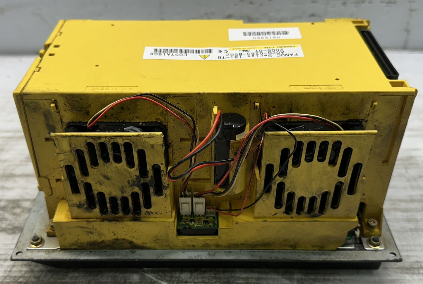 FANUC SERIES 18i-TB TYPE A02B-0283-B502 OP OPERATOR STATION CONTROL LCD DISPLAY