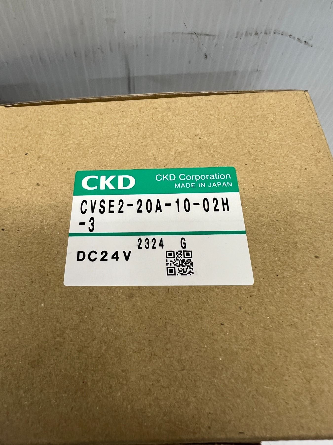 CKD Coolant Valve CVSE2-20A-10-02H-3 DC24V NEW NIB Japan