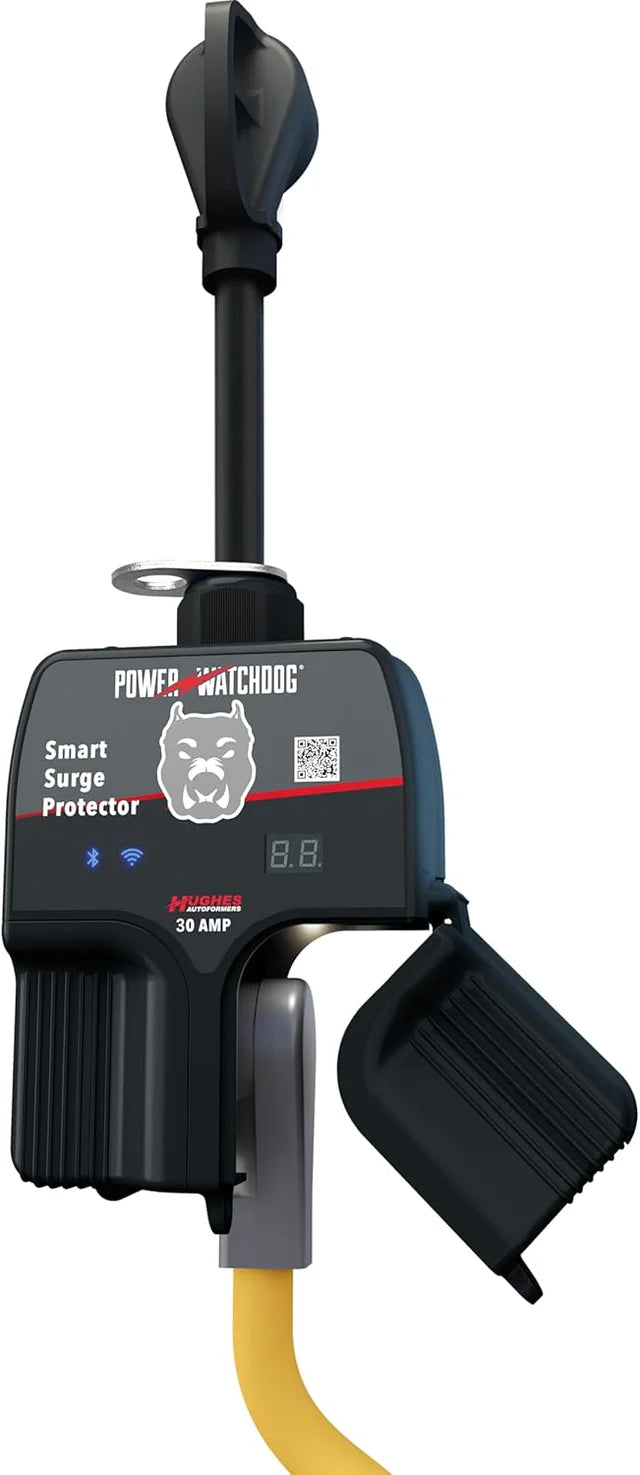 Hughes | Watchdog Gen II – 30 Amp WiFi Surge Protector | PWD30W | 30 Amp | Bluetooth | Portable