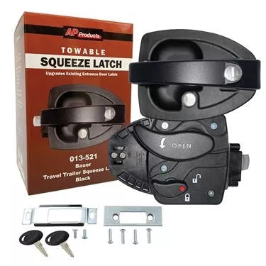 Bauer Squeeze RV entry door lock 013-521