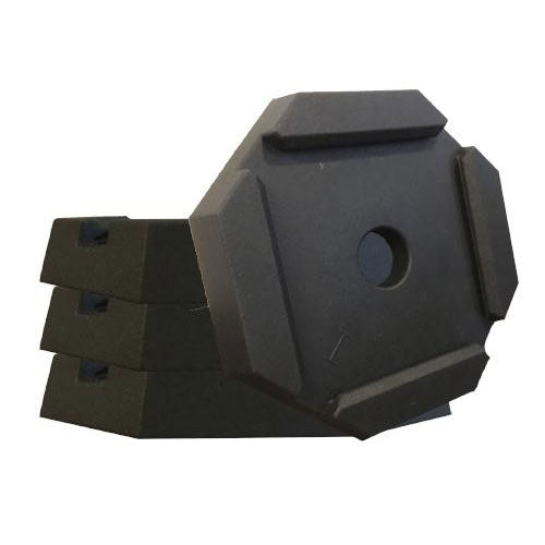 EQ Systems SnapPad Kit #70161 | Permanent RV Jack Pads | Verify Foot Fitment