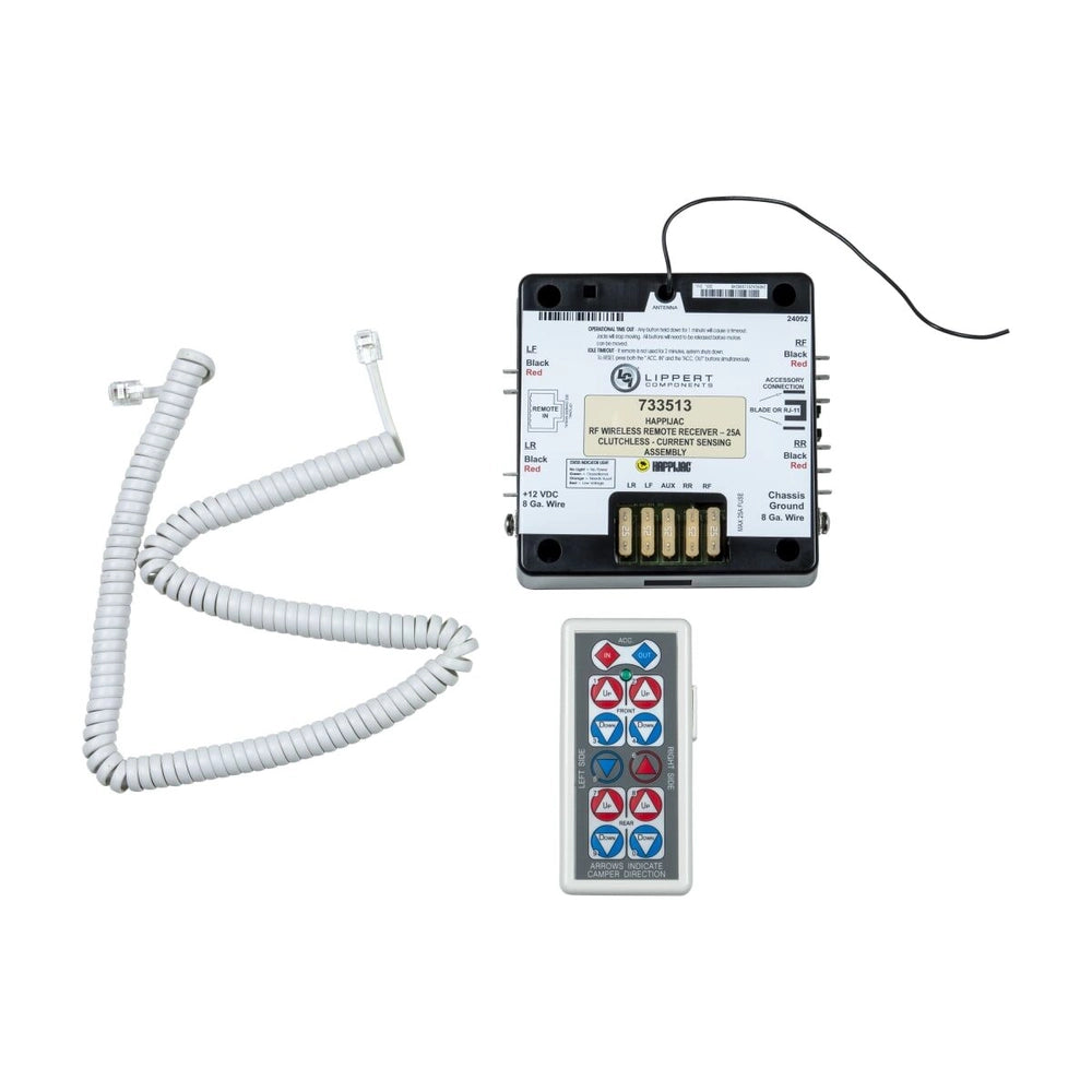 HappiJac 733513 24092 (742318 Set) Wireless Remote Receiver Clutchless Current Controller by Lippert