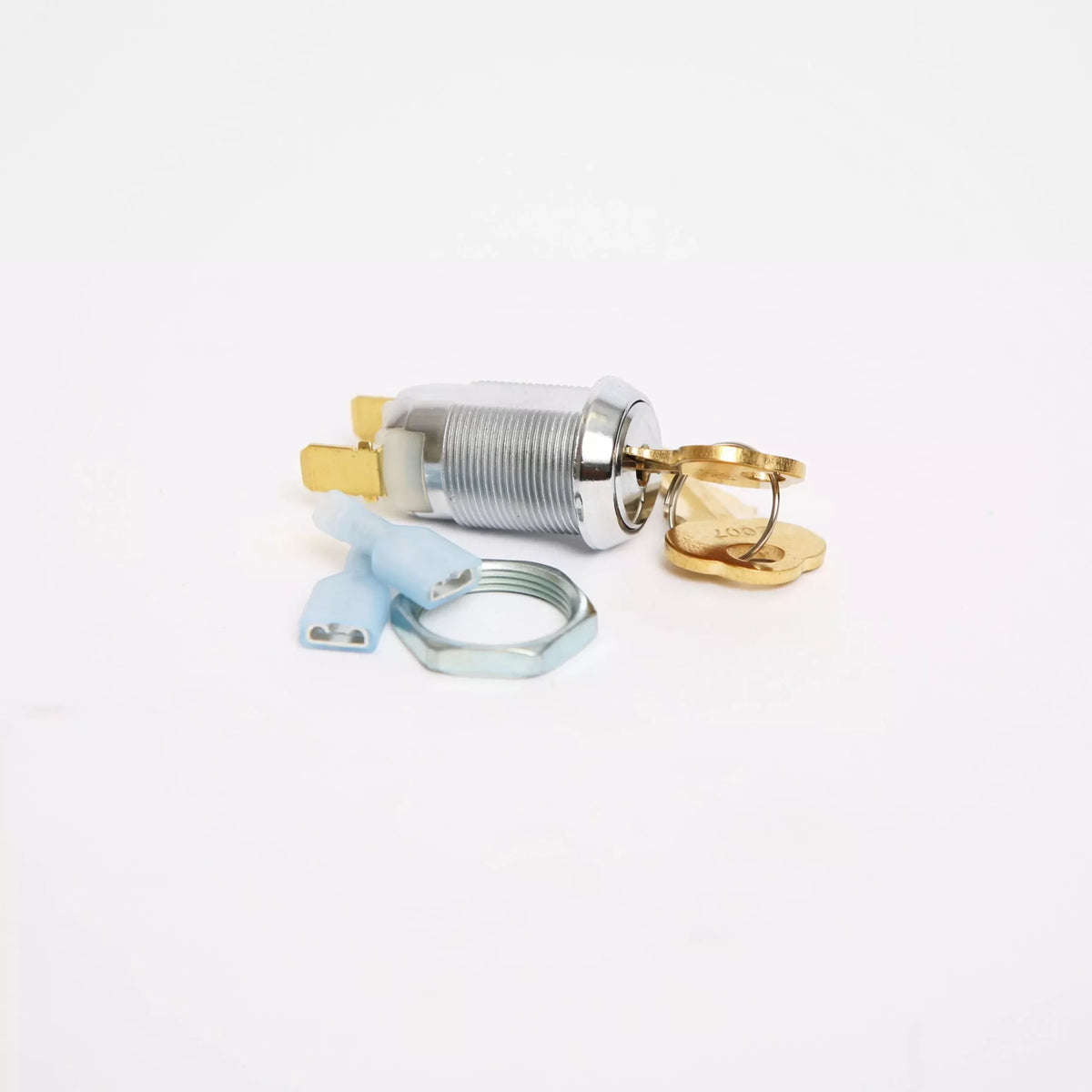 EQ Systems Key Tumbler #7463 | Switchgear Lock-Out with 2 Keys | Anti-Theft