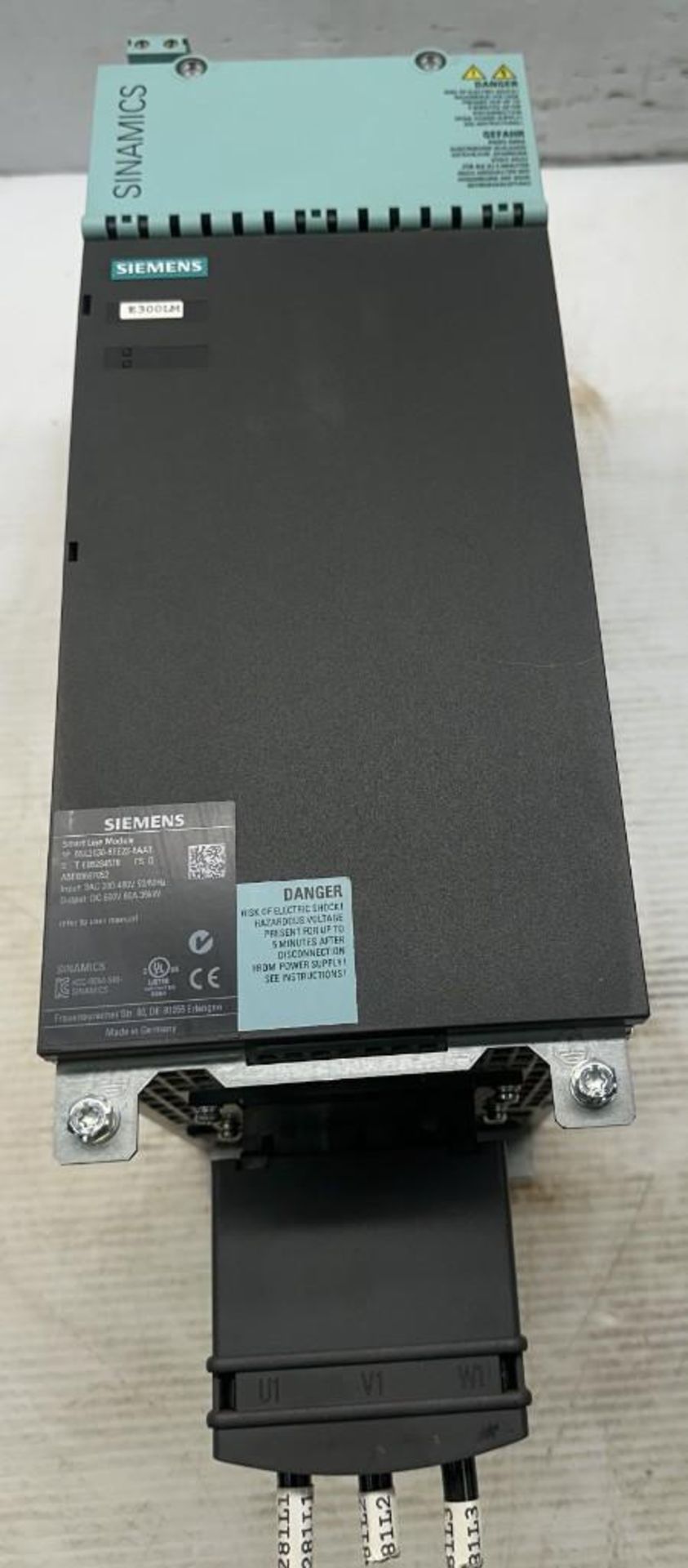 Siemens Smart Line Module 6SL3130-6TE23-6AA3 6SL3 SINAMICS 600VDC 60A 36kW