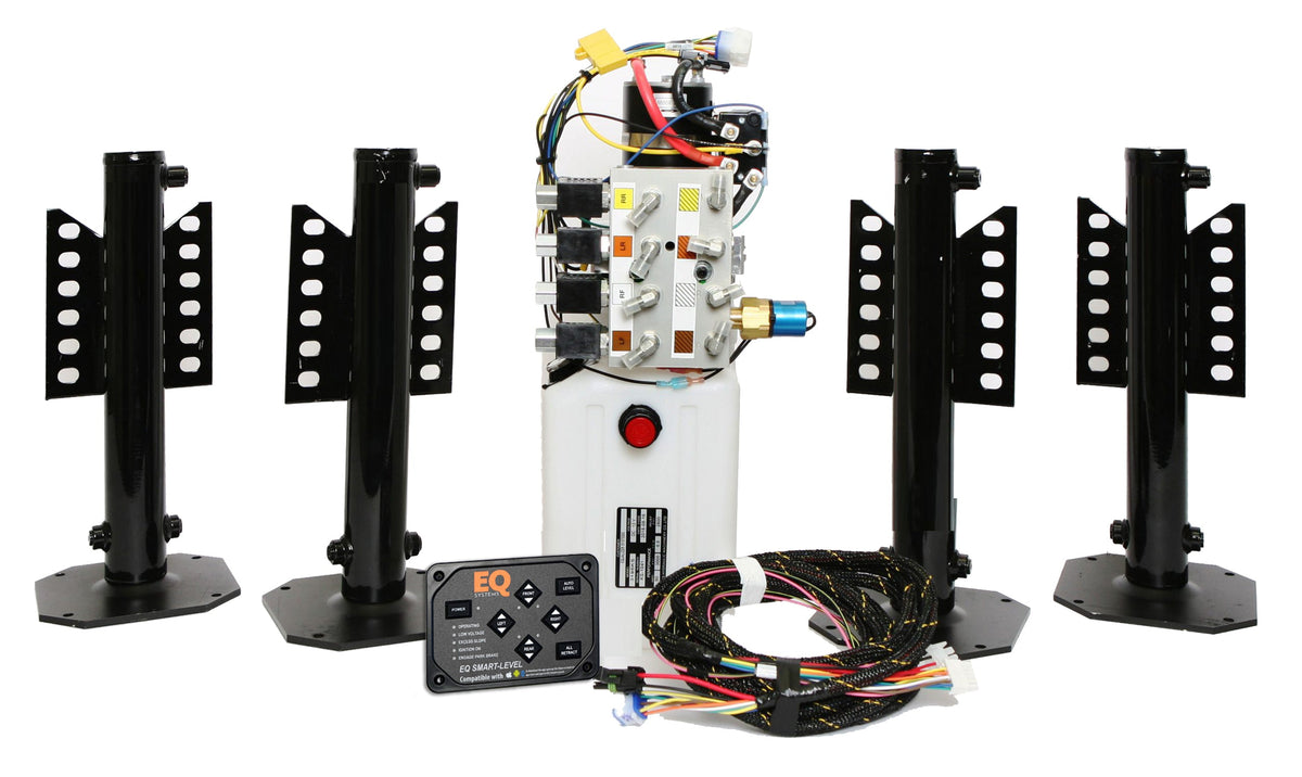 Class C EQ Smart-Level Hydraulic Leveling System (Chevy Chassis)