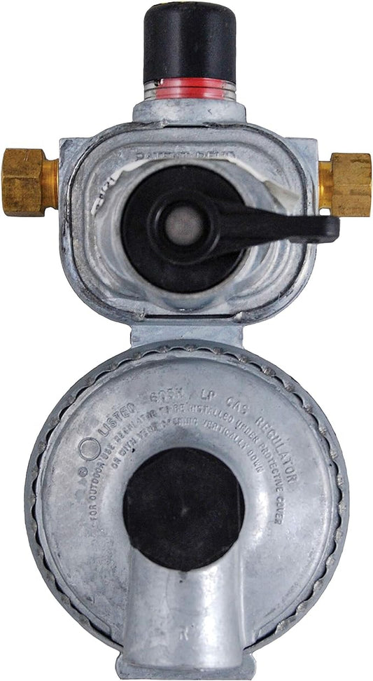 Marshall MEGR253 LP Dual-Stage Auto-Changeover Propane Regulator