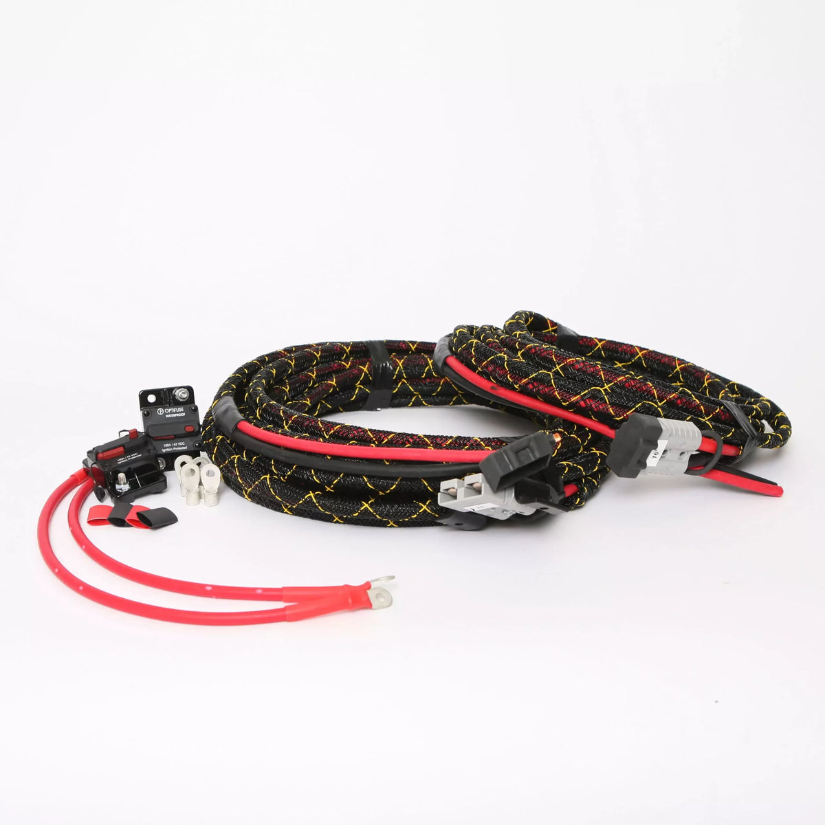 EQ Systems Stay Charge #8400 | Truck + Trailer Harness Kit | 4 Gauge, 100A Breaker