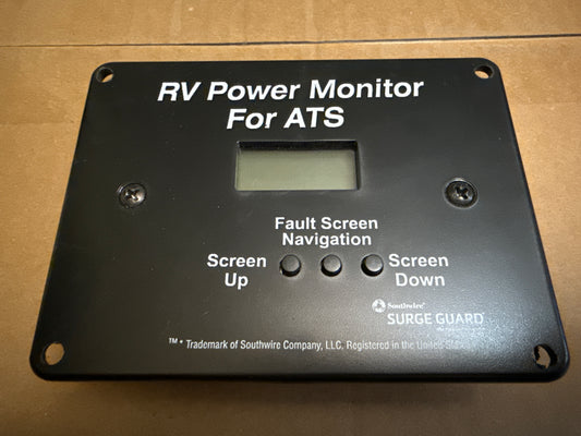 TRC 40299 Surge Guard Remote Display RV Power Monitor for ATS Southwire