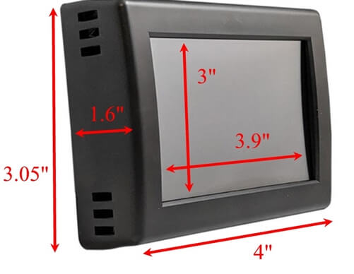 Micro-Air EasyTouch RV Smart Thermostat | 351 | Black | Dometic CT