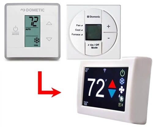 Micro-Air EasyTouch RV Smart Thermostat | 351 | White | Dometic CT