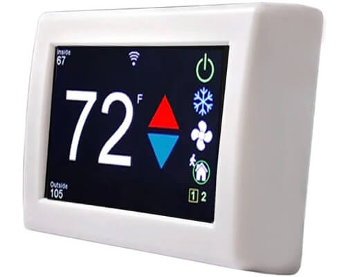 Micro-Air EasyTouch RV 357 Smart Thermostat ASY-357-X02 White CCC
