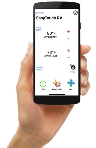 Micro-Air EasyTouch RV 357 Smart Thermostat ASY-357-X02 White CCC