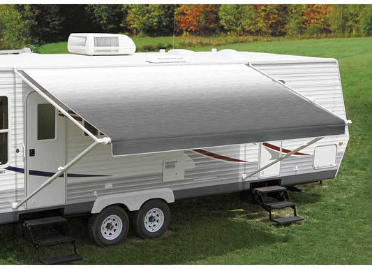 Carefree RV Fiesta Patio Awning - 12 Feet - Silver Shale Fade - EA126D00