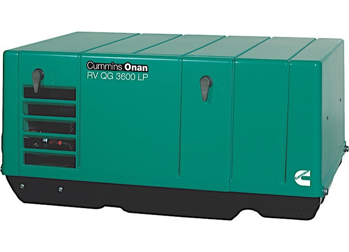 A055E865 3.6KYFA-26120 CUMMINS/ONAN RV QG 3600 LP-3600 WATT 120V SGL PHASE 60HZ FIXED MOUNT LP GENERATOR