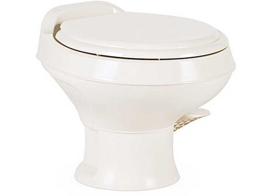Dometic 401 Essential RV Toilet | 9610008279 | Bone | Low Profile