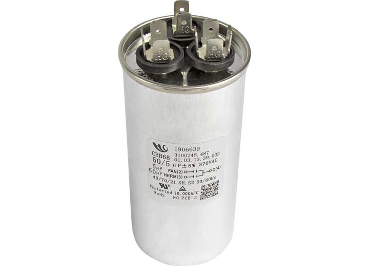 Dometic™ Duo-Therm 3313107.018 Air Conditioner Motor Run Capacitor 50/5 MFD