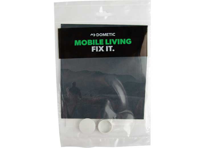 Dometic White 310 Seat Bracket Covers 385311648