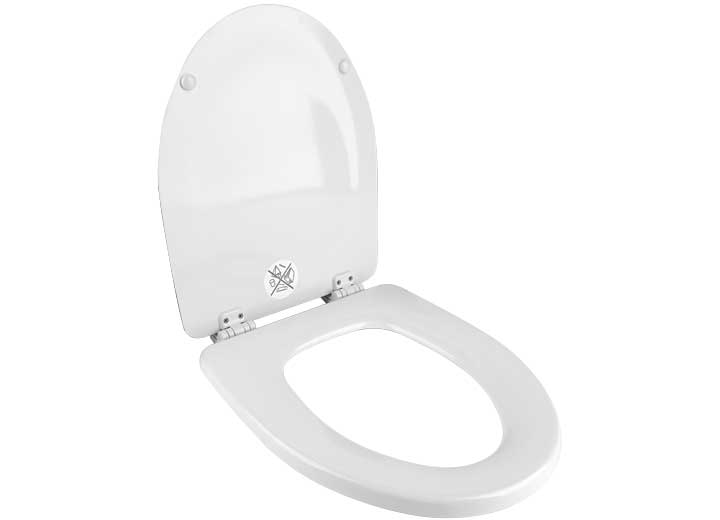 Dometic Traveler Lite Slow Closing Wood Toilet Seat 385312113